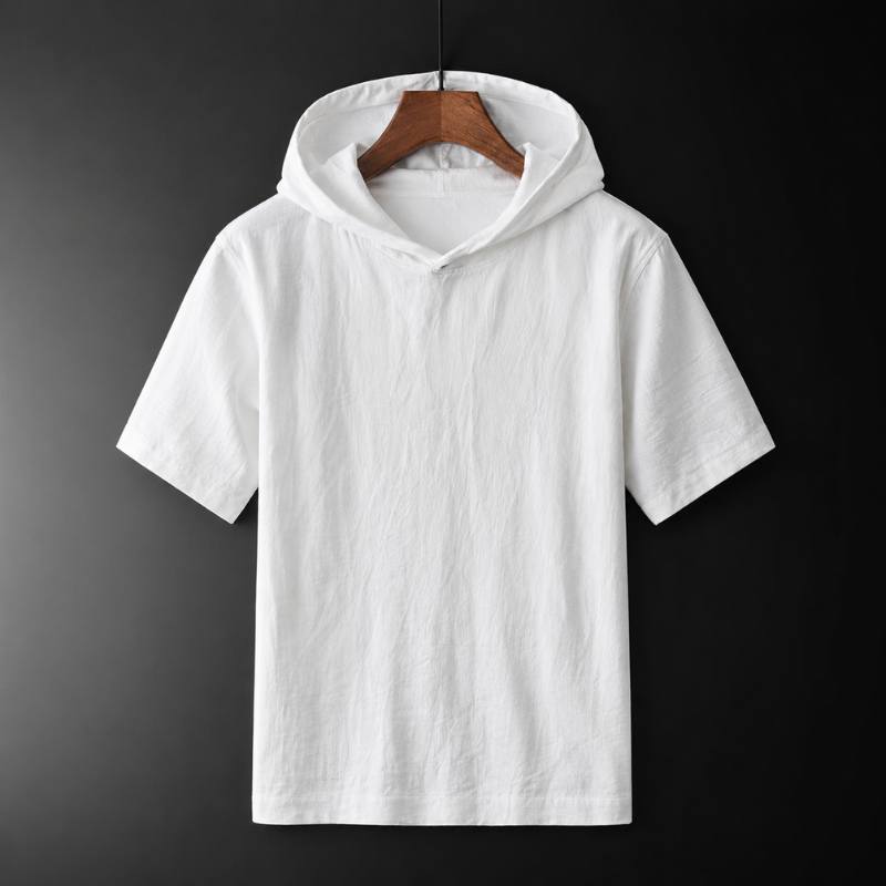 Men's Relaxed Fit Breathable Hooded Shirt