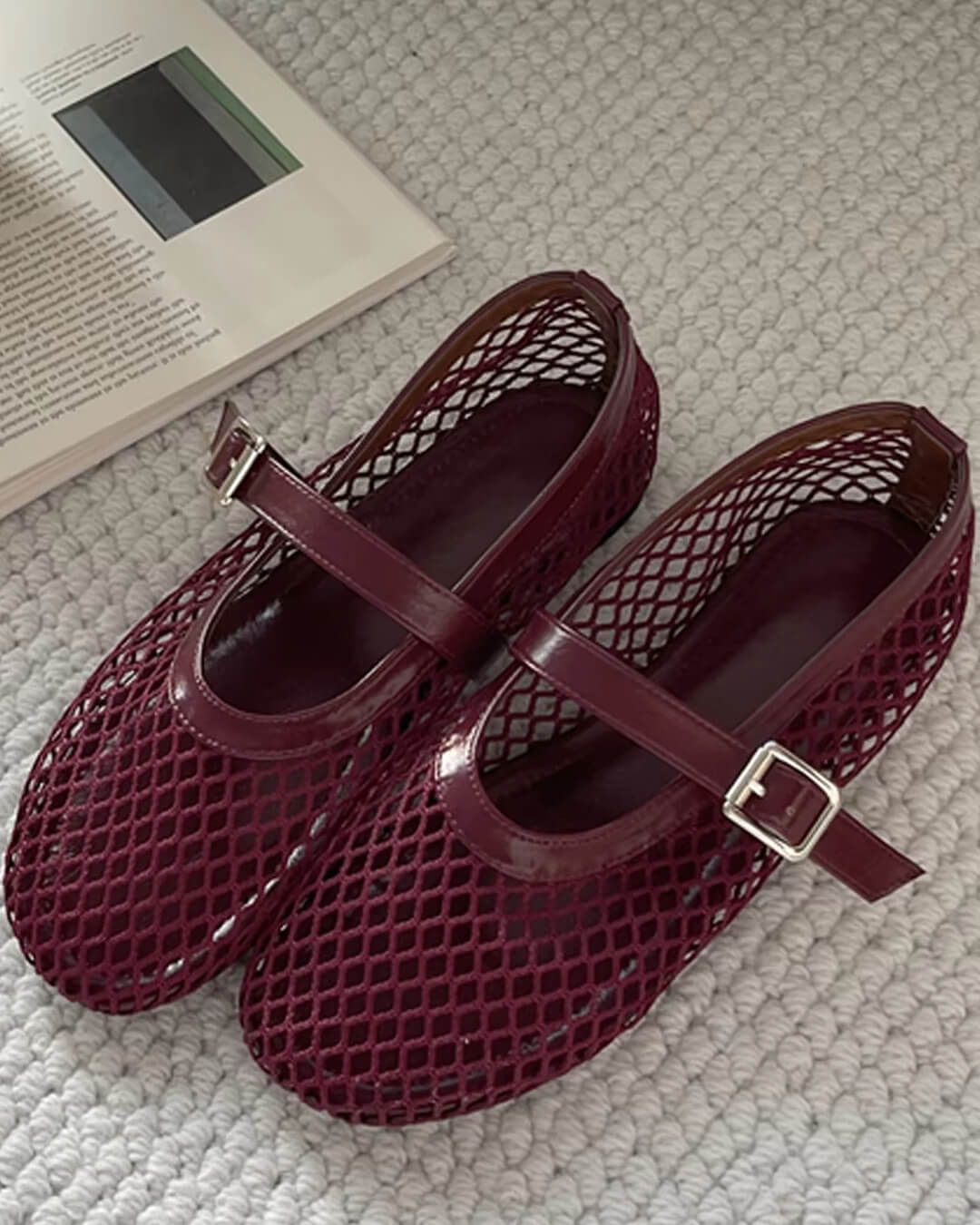 Mesh Ballet Flats