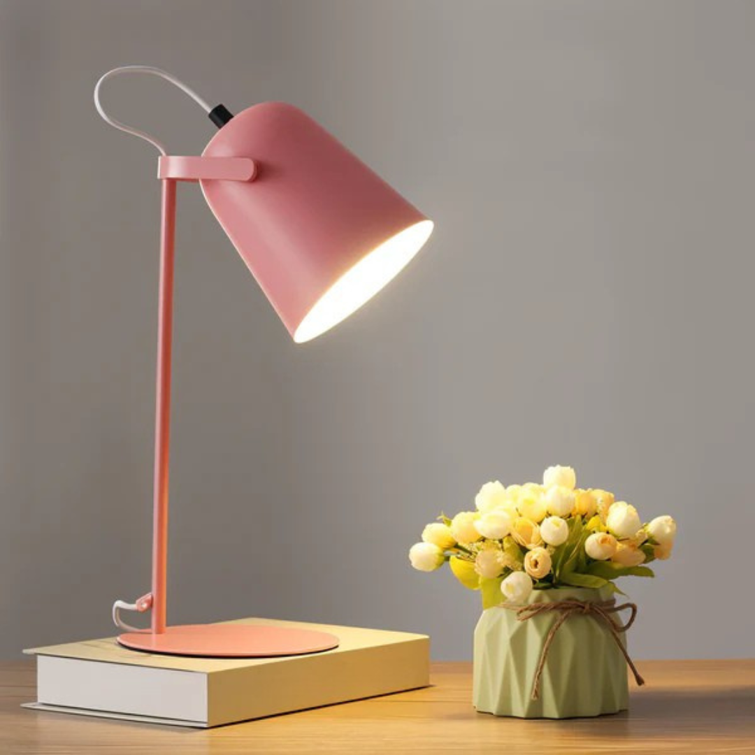 Minimalist Iron Desk Lamp - Cone Shade - Modern Table Light - E27 Bulb - Image 5