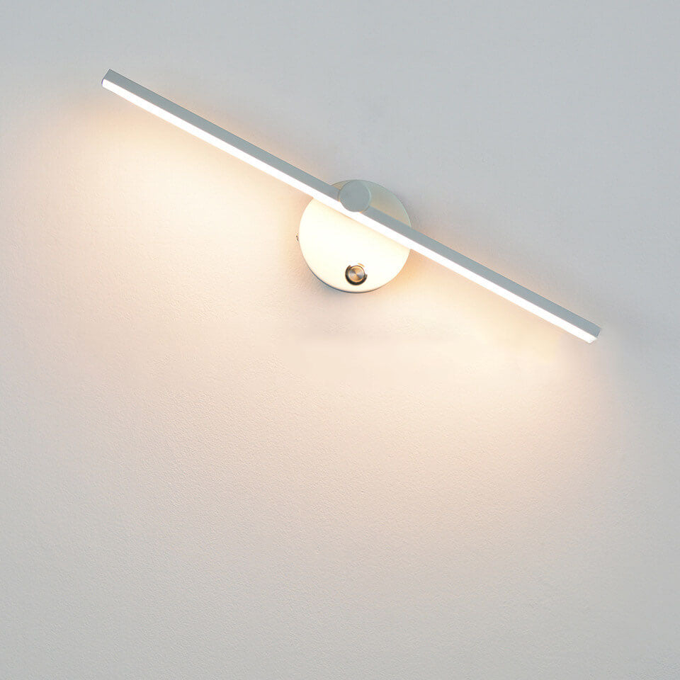 Minimalist LED Wall Light - Long Bar - Aluminium & Iron - Modern Sconce Lighting - Image 5