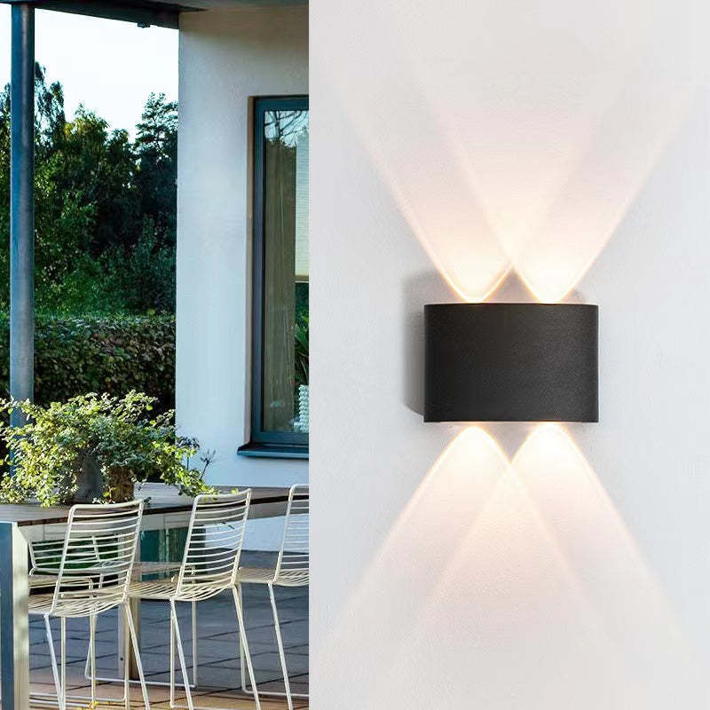 Modern Aluminum Rectangular Wall Light - Stylish 2-Light Fixture - Image 2