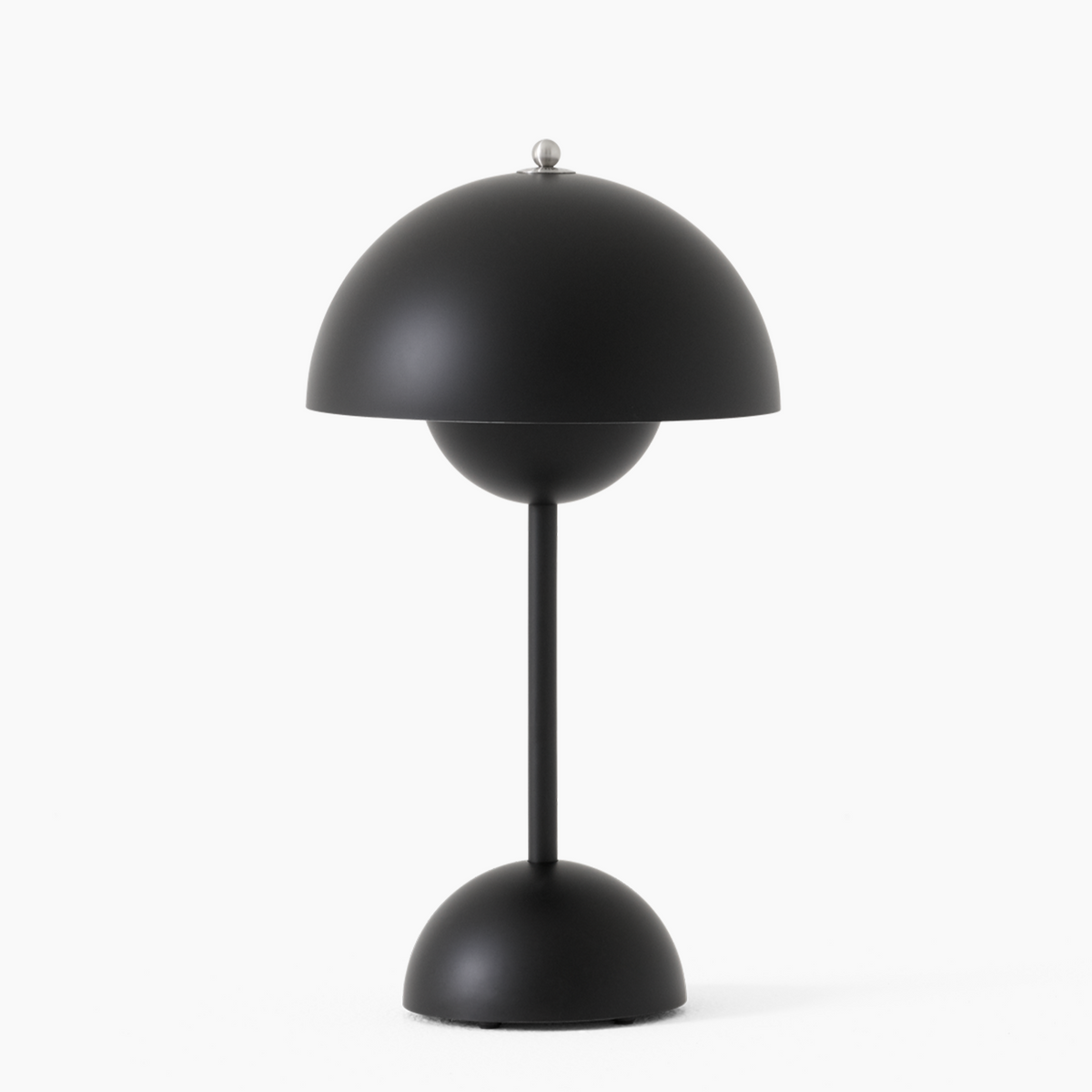 Modern Dome Table Lamp - Iron & Acrylic - Wireless LED Lighting - Image 10