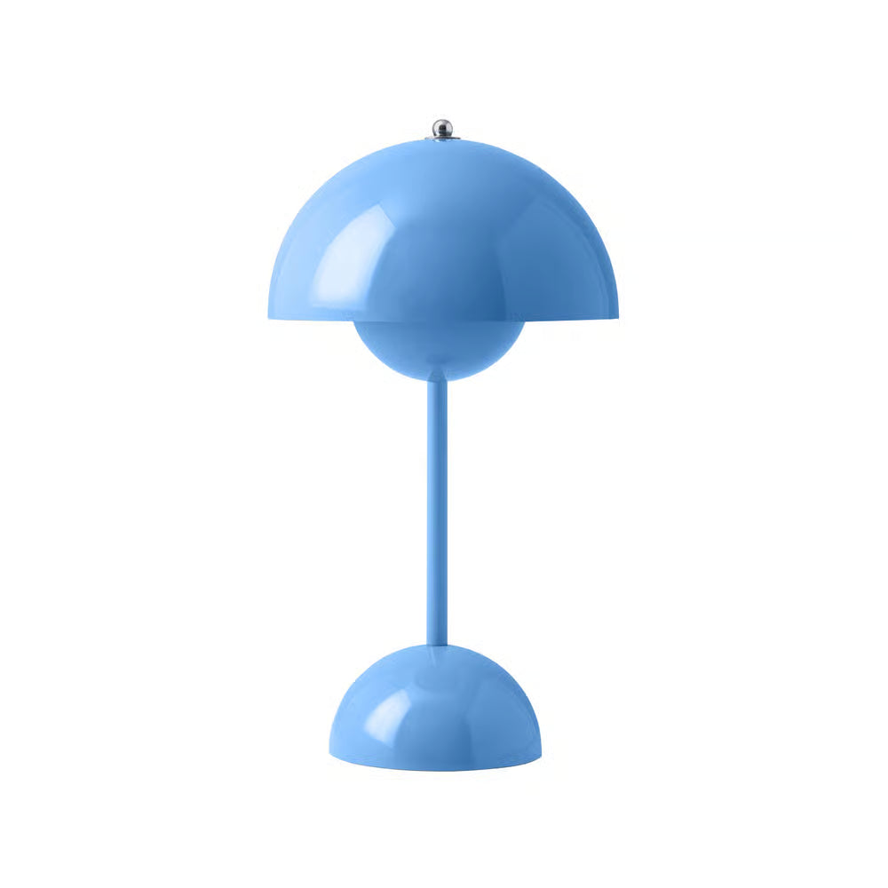 Modern Dome Table Lamp - Iron & Acrylic - Wireless LED Lighting - Image 14