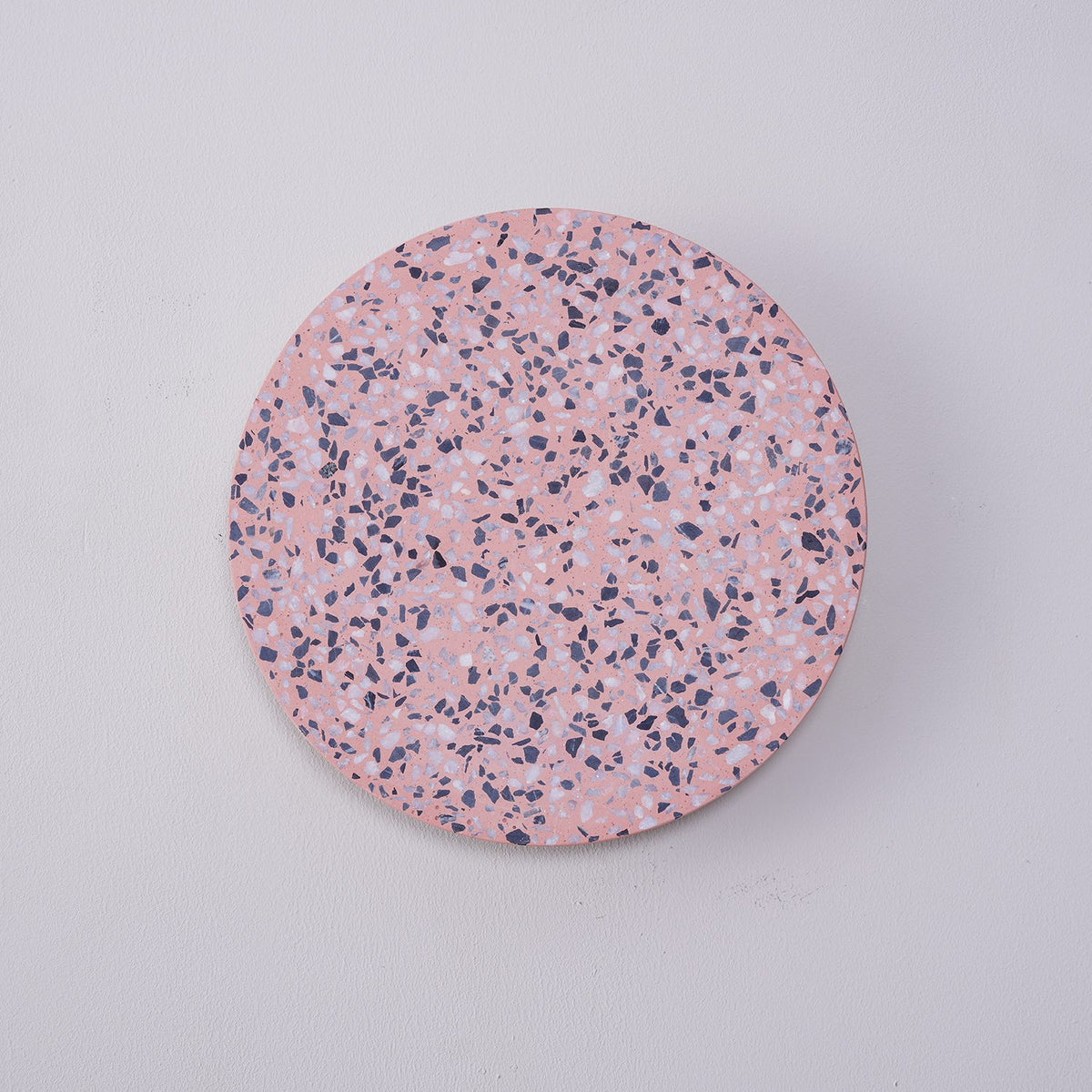 Modern Terrazzo Wall Sconce - Round LED Light - Stylish Interior Lighting - Image 5