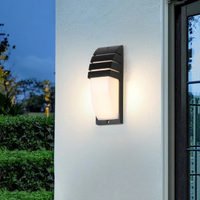 Motion Sensor Outdoor Wall Light - Modern Aluminium LED Fixture - Waterproof