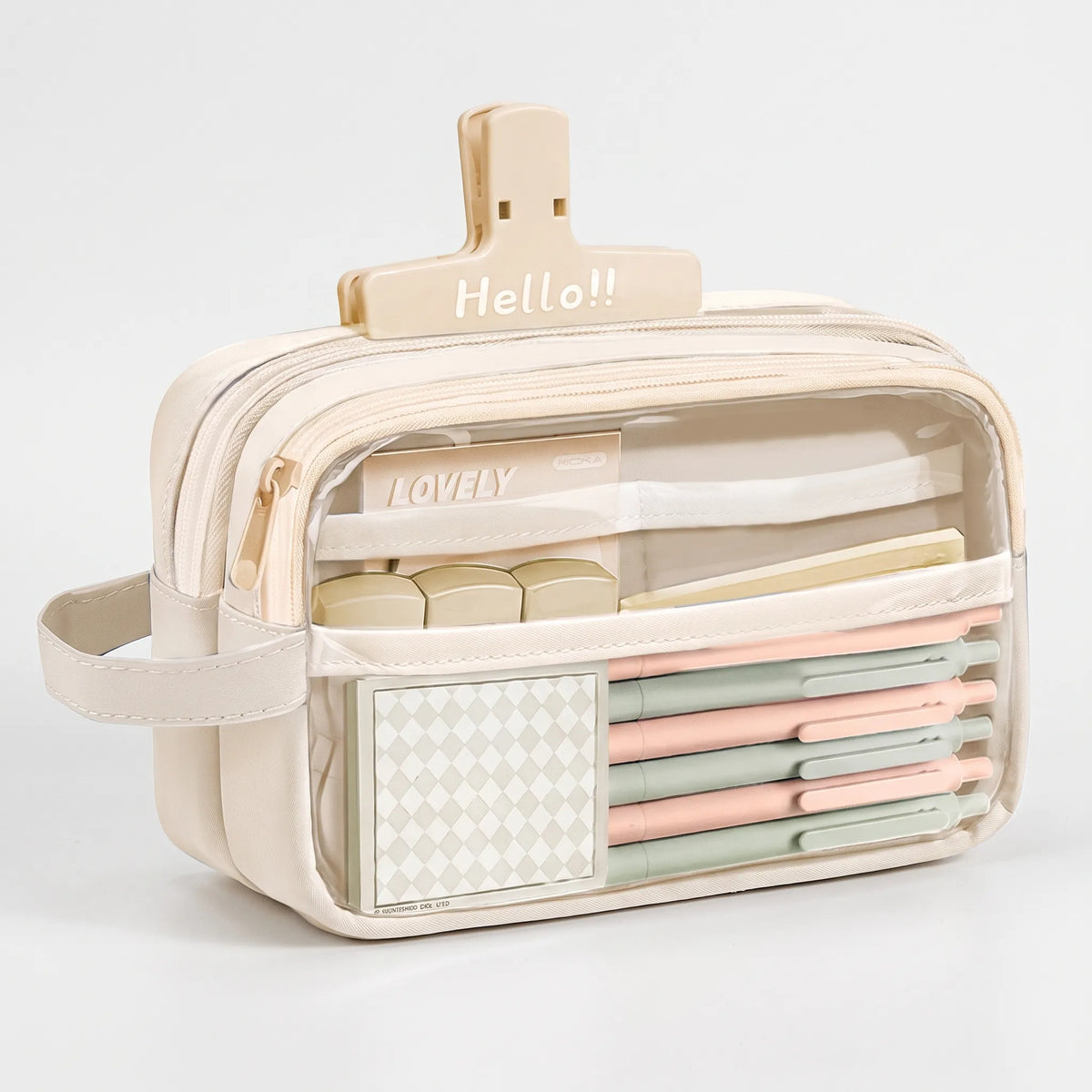 Multi-Layer Pencil Case with Large Compartment - Deskova