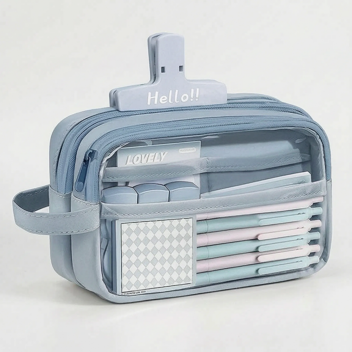 Multi-Layer Pencil Case with Large Compartment - Deskova