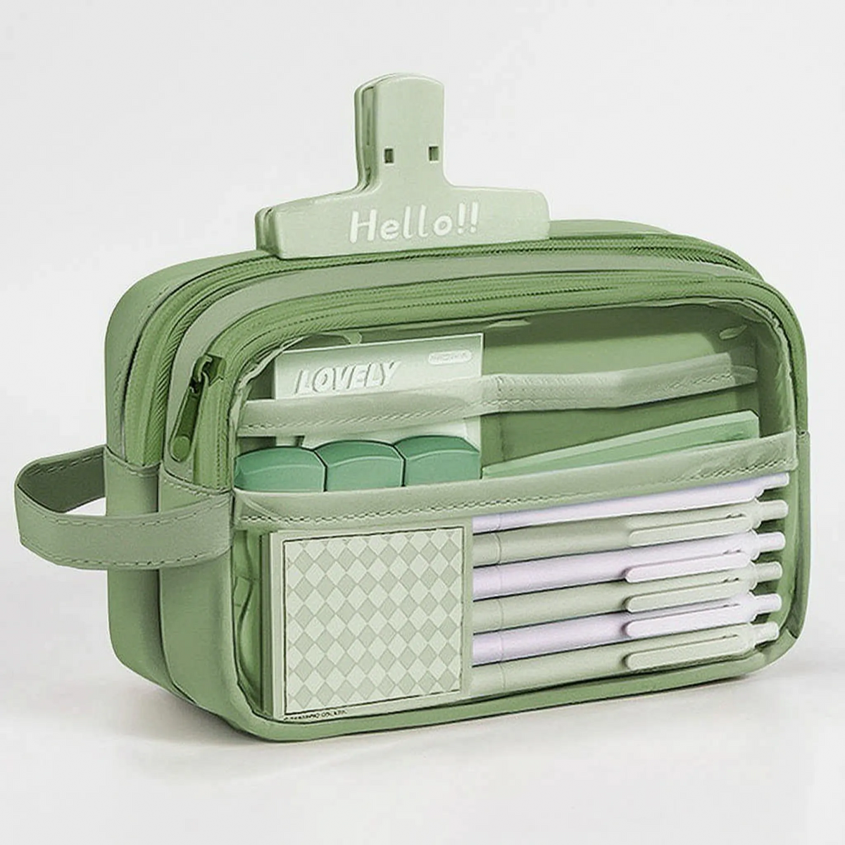 Multi-Layer Pencil Case with Large Compartment - Deskova