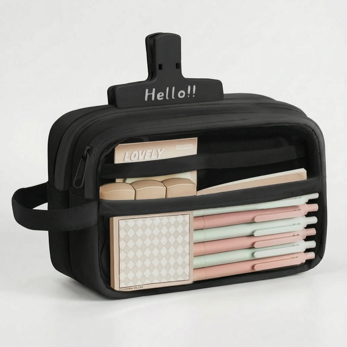 Multi-Layer Pencil Case with Large Compartment - Deskova