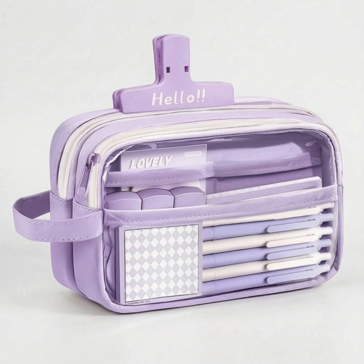 Multi-Layer Pencil Case with Large Compartment - Deskova