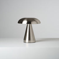 Mushroom Metal Table Lamp - Vintage Style USB Desk Light - Bedside Lamp