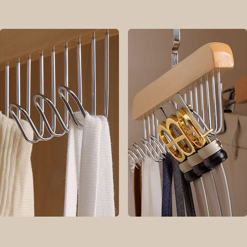 Non-Slip Clothes Hanger - Large Capacity | 360° Swivel Hook