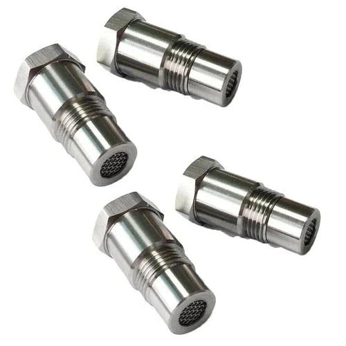 O2 Oxygen Sensor Spacer Adapter with Built-In Mini Catalytic Converter for Check Engine Light