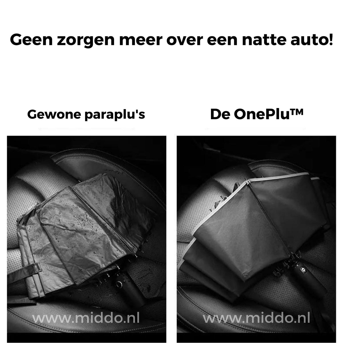 OnePlu | Automatic Windproof Umbrella with Reflective Edge