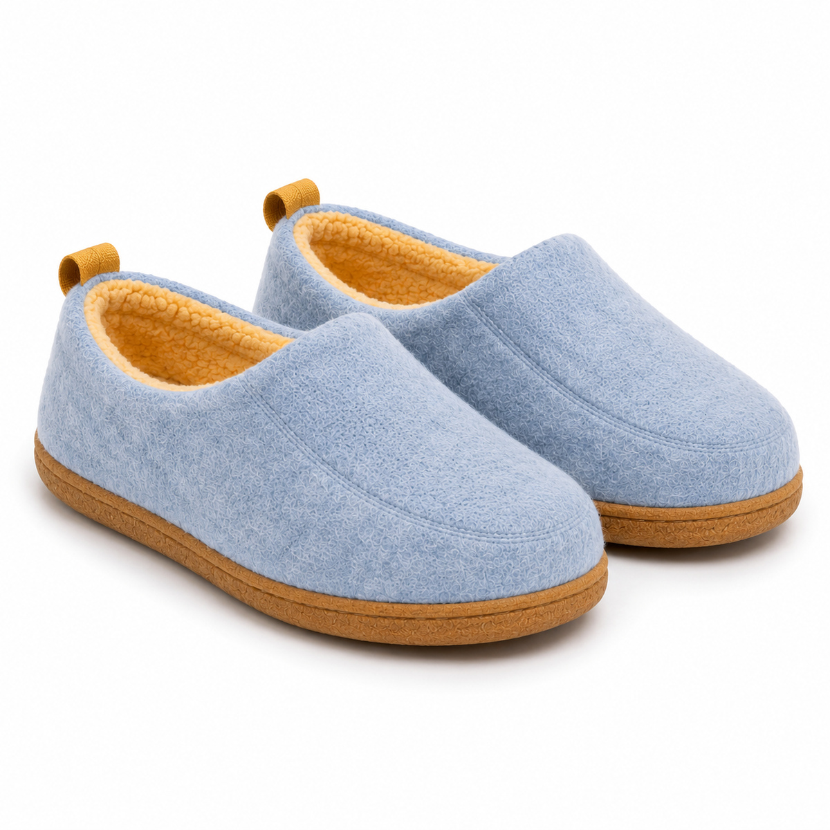 Orthopedic Unisex Indoor Slippers – Hard Sole & Fleece Support