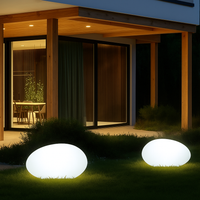 Outdoor Globe Lights - LED Garden Lighting - Modern Decor