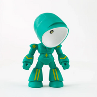 Robot Style Table Lamp - Modern LED Accent Light - Plastic Desk Lamp