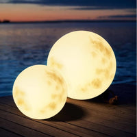 Round LED Garden Light - Rotationally Molded PE - Modern Outdoor Light