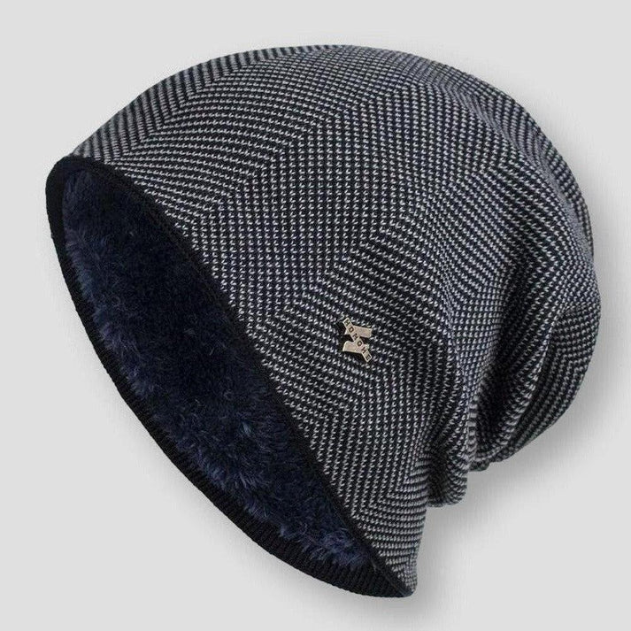 Rowan Frost Knitted Wool Beanie