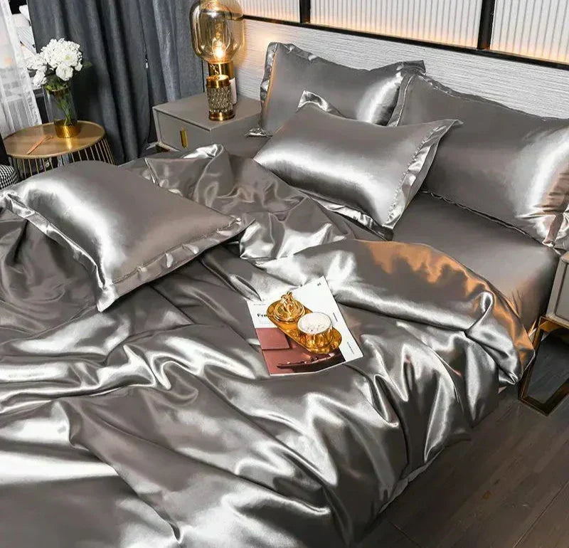 Satin Duvet Cover Bedding
