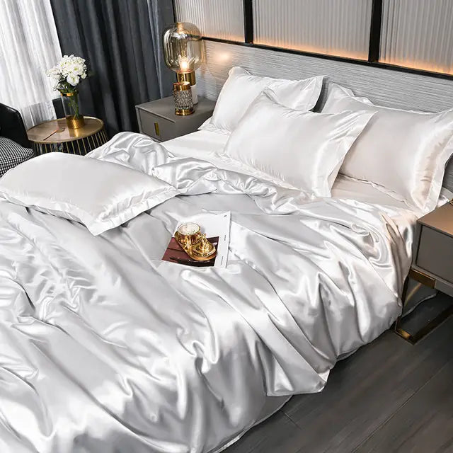 Satin Duvet Cover Bedding