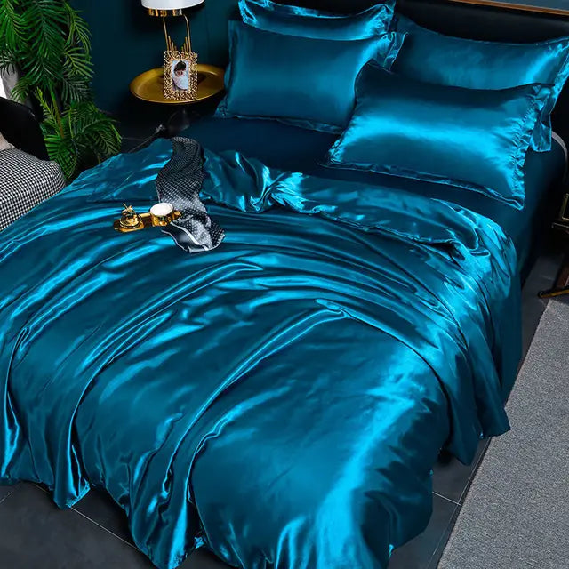 Satin Duvet Cover Bedding