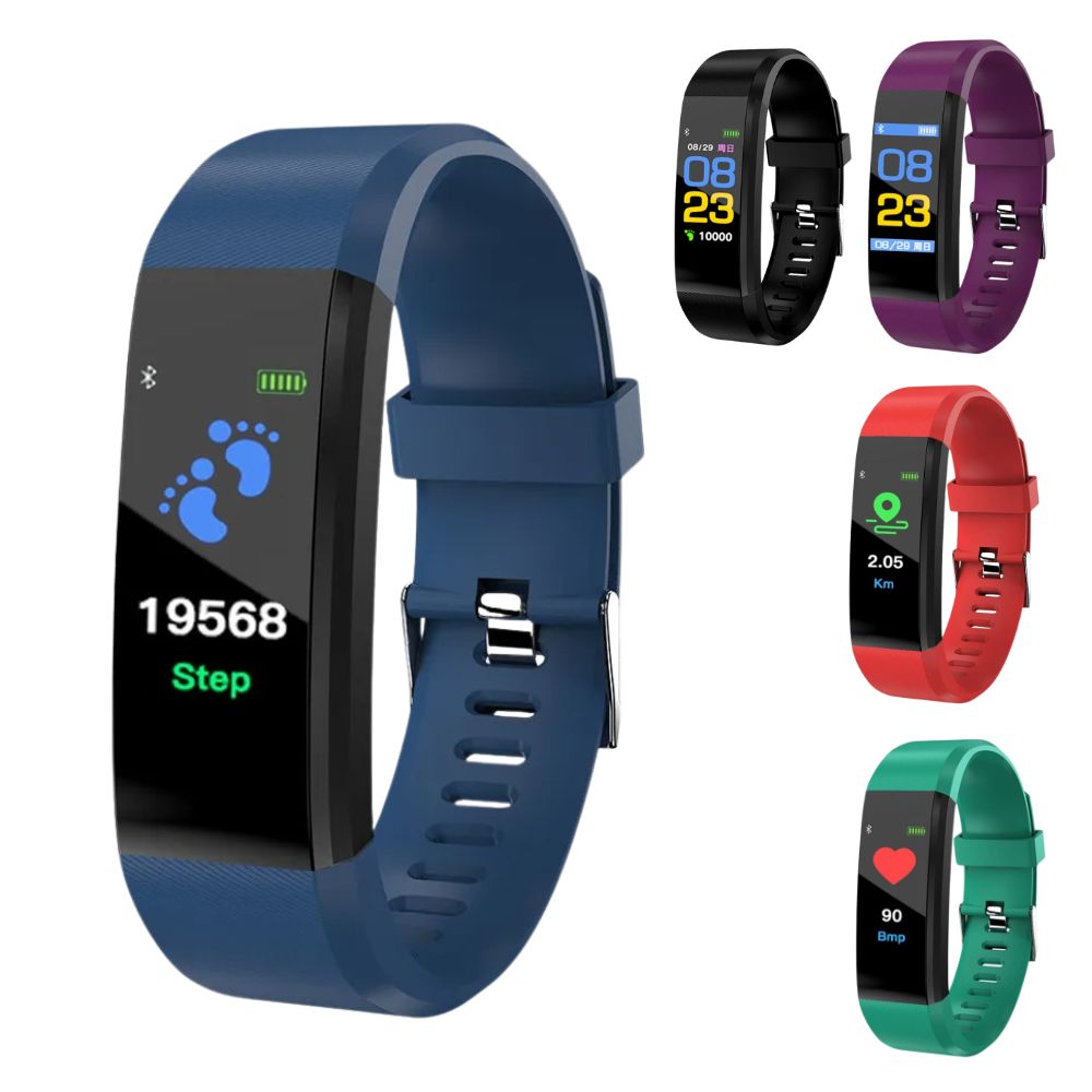 Seniors' Smartwatch with Health Monitor and Fitness Features