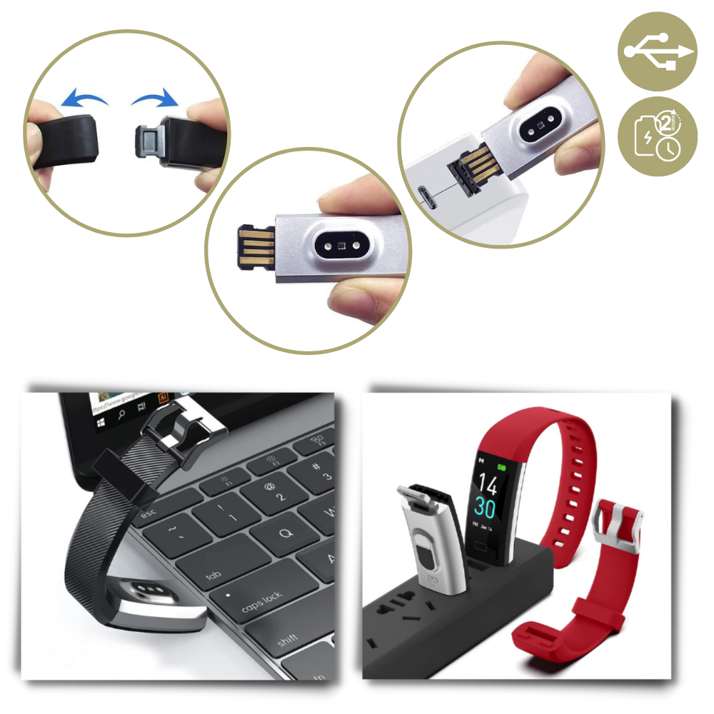Seniors' Smartwatch with Health Monitor and Fitness Features