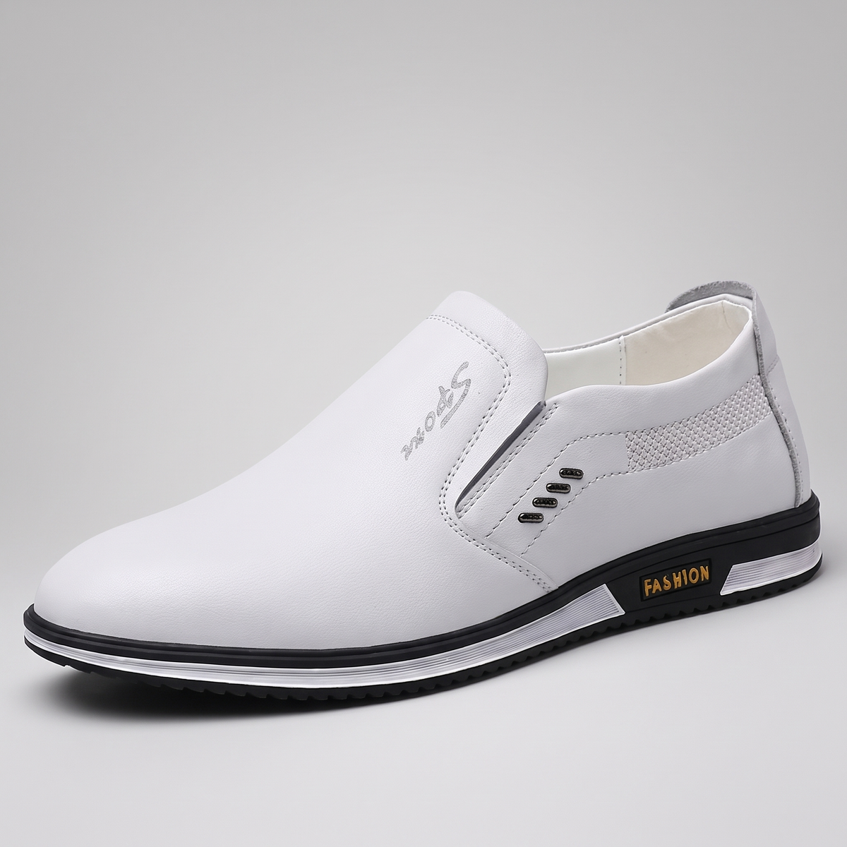 Smart Leather Trainers