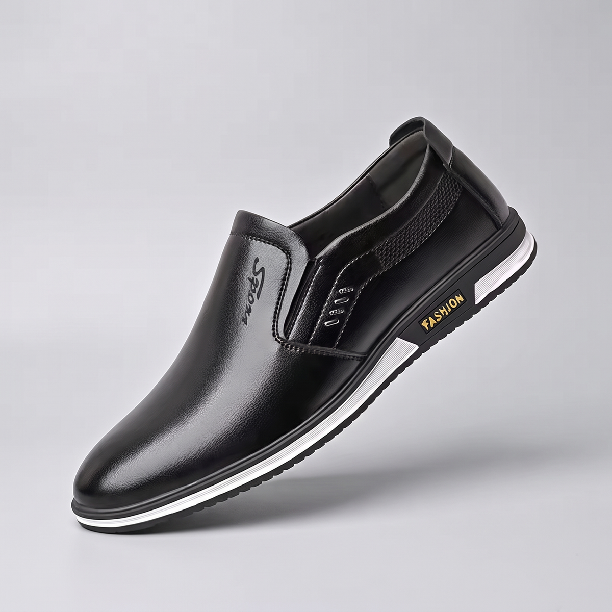 Smart Leather Trainers