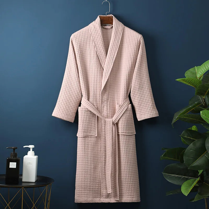 Soft Cotton Bathrobe for Comfort & Relaxation