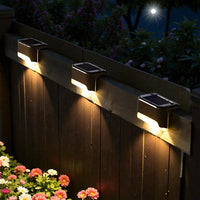 Solar Powered LED Outdoor Light - Weatherproof Wall Lighting - Modern Style