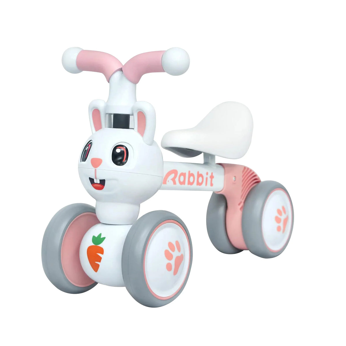 Toddlers' First Ride 4-Wheel Balance Bike (Ages 1-3)
