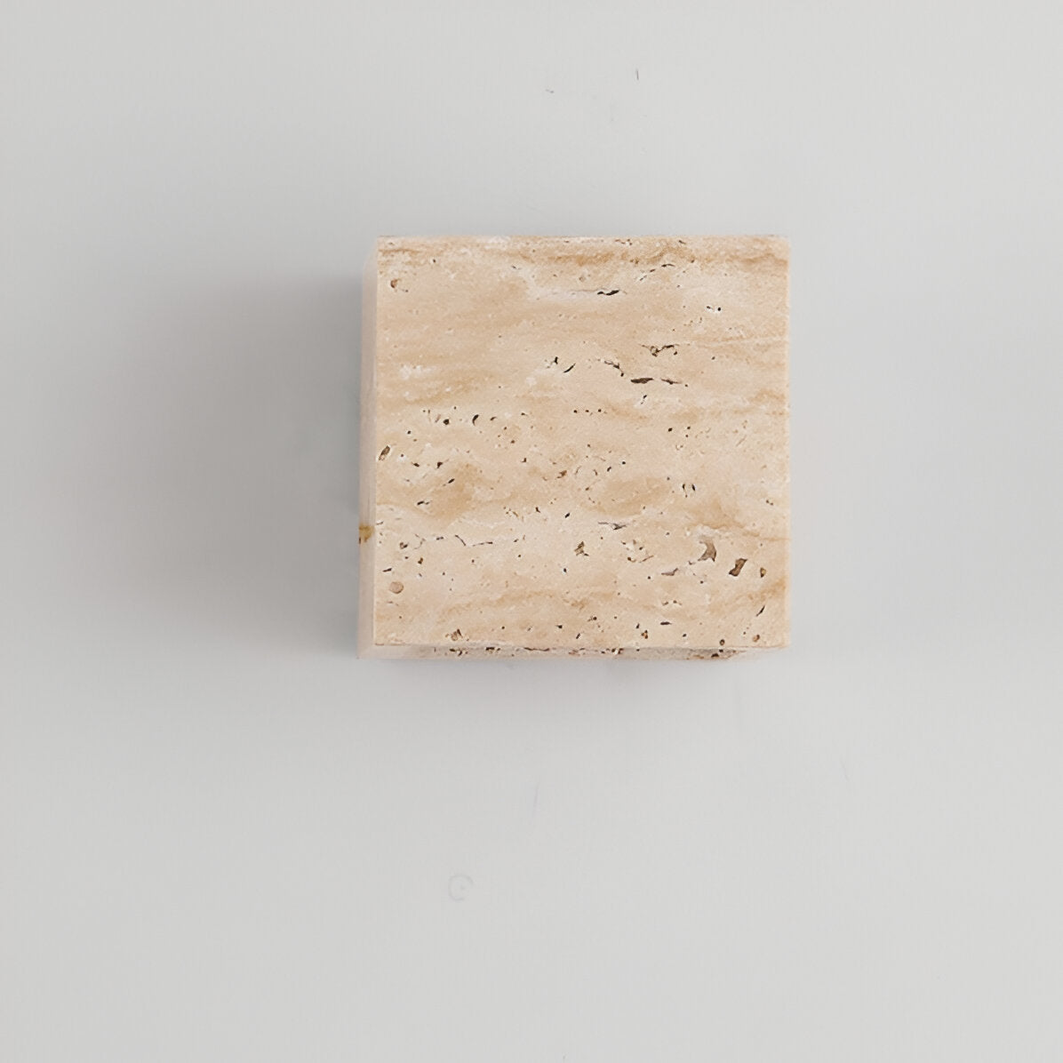Travertine Stone Wall Sconce - Minimalist Up & Down LED Wall Light - Indoor/Outdoor Lighting - Image 7
