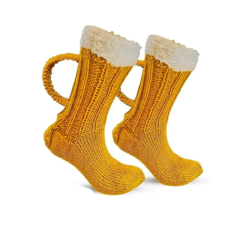 Unisex Beer Mug Socks – Oktoberfest 2026 Foam Socks