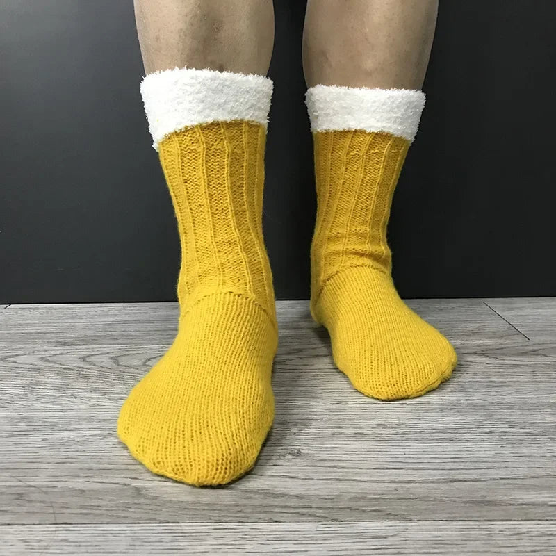 Unisex Beer Mug Socks – Oktoberfest 2026 Foam Socks