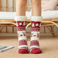Unisex Slipper Socks with Non-Slip Sole – Warm and Cosy