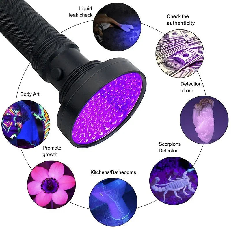 UV Flashlight for Bed Bug Detection and Stain Detector
