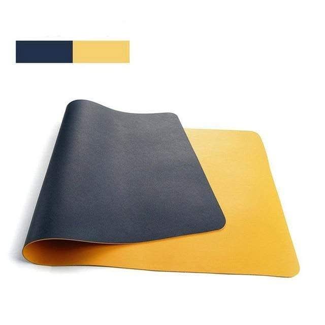 Vegan Leather Desk Pad Waterproof Dual-Sided Writing Mat