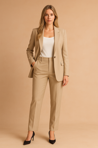 Women's Classic Blazer and Pants Set