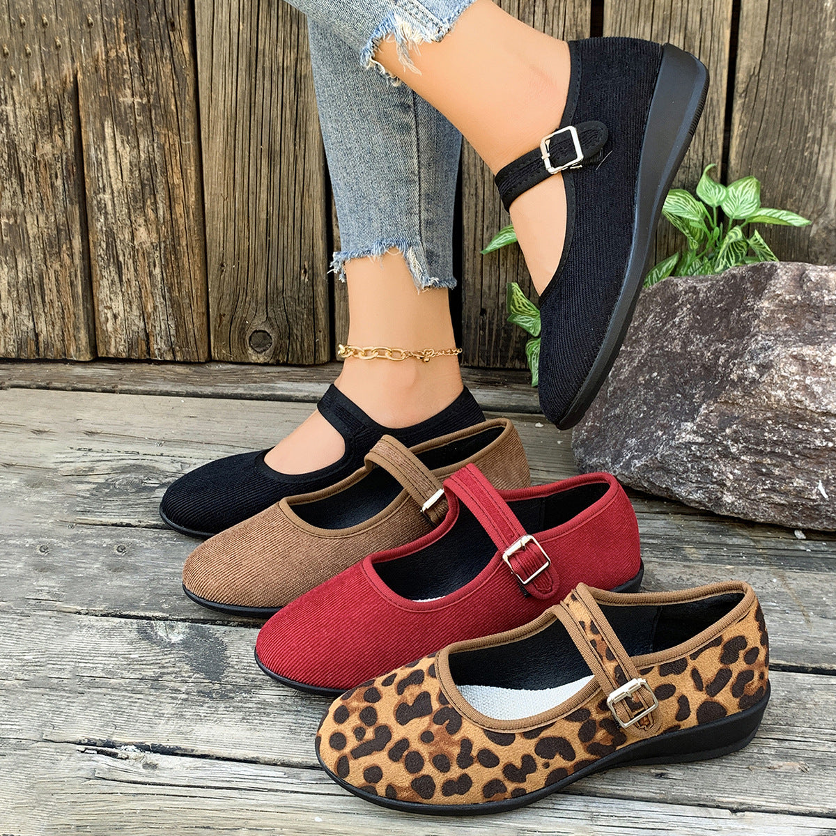 Women's Elegant and Comfortable Mary Jane Shoes