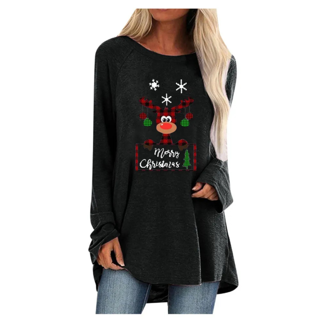 Women's Festive Long Warm Knit Sweater