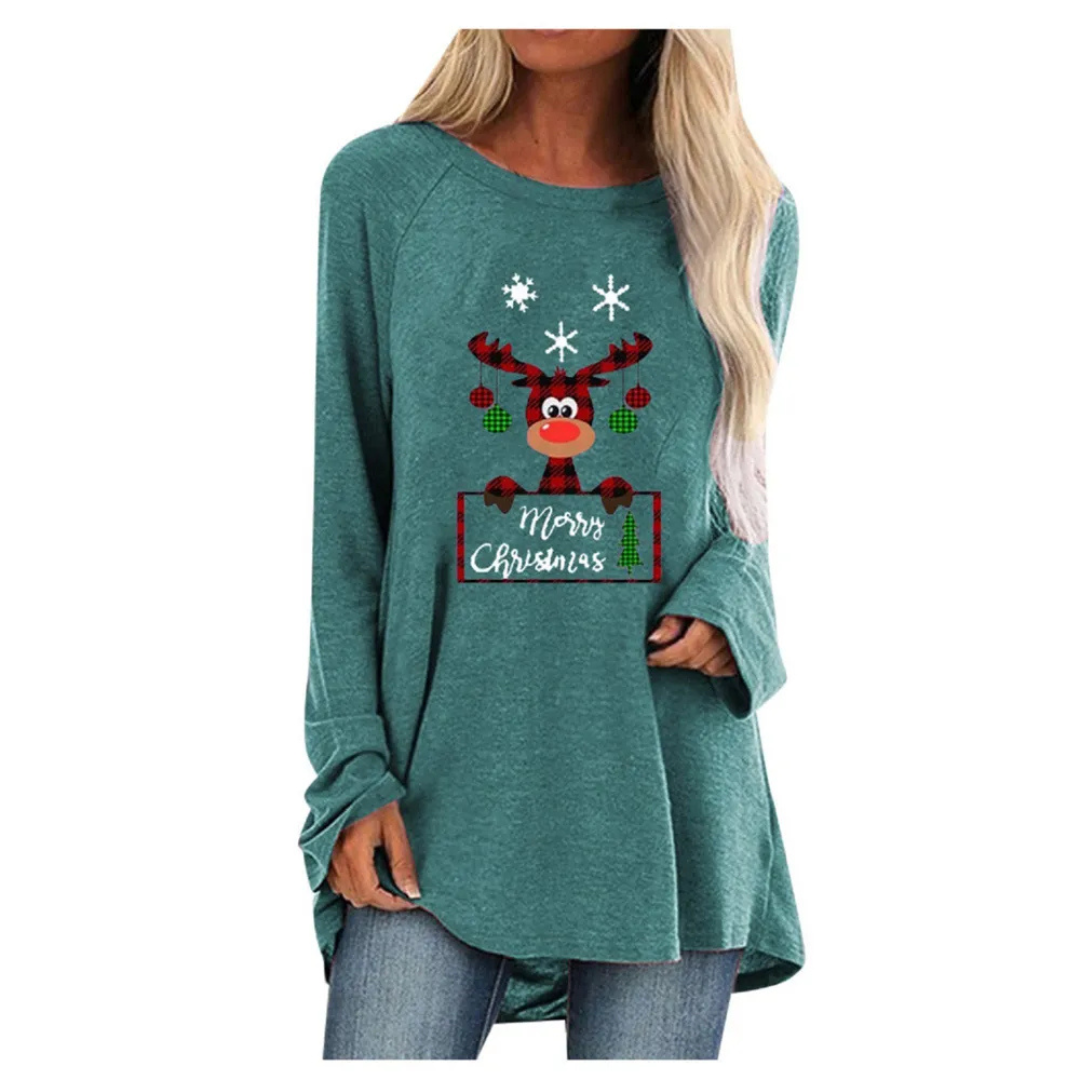 Women's Festive Long Warm Knit Sweater