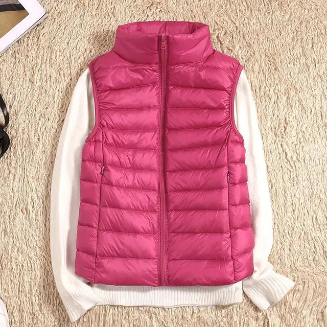 Women's Lightweight Fitted Down Vest