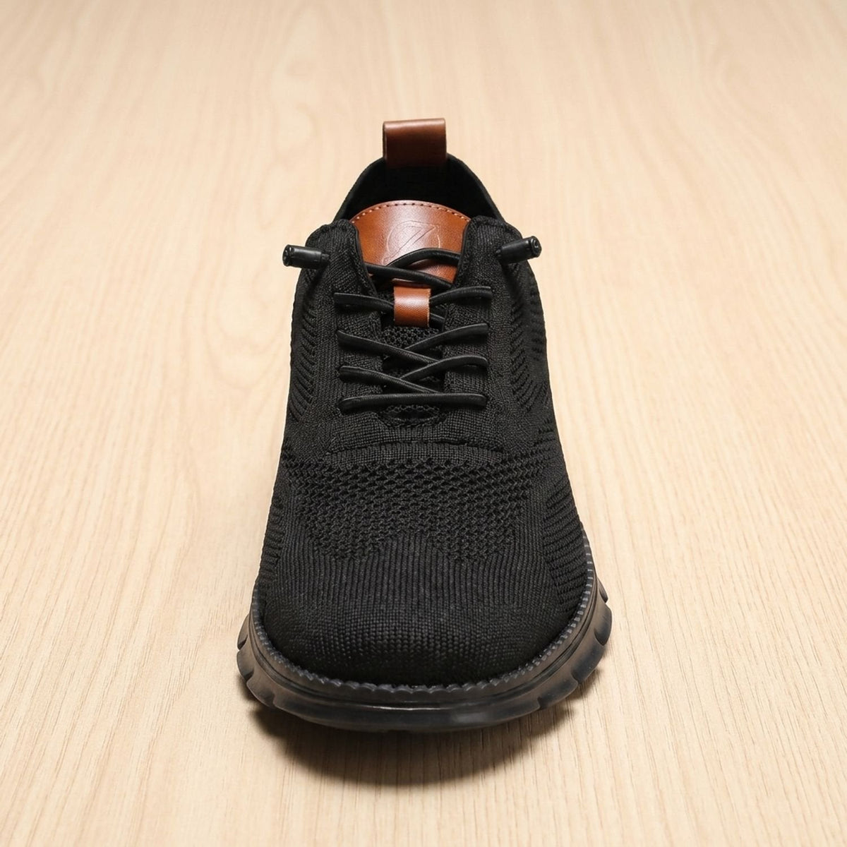 Women's Orthopedic Lace-Up Knit Sneakers with Arch Support