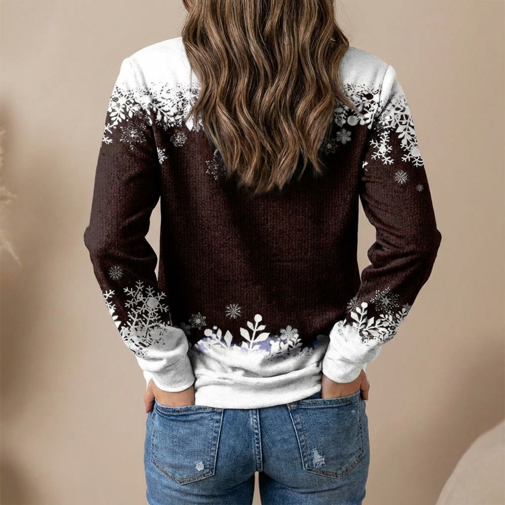 Women's Snowman Christmas Sweatshirt