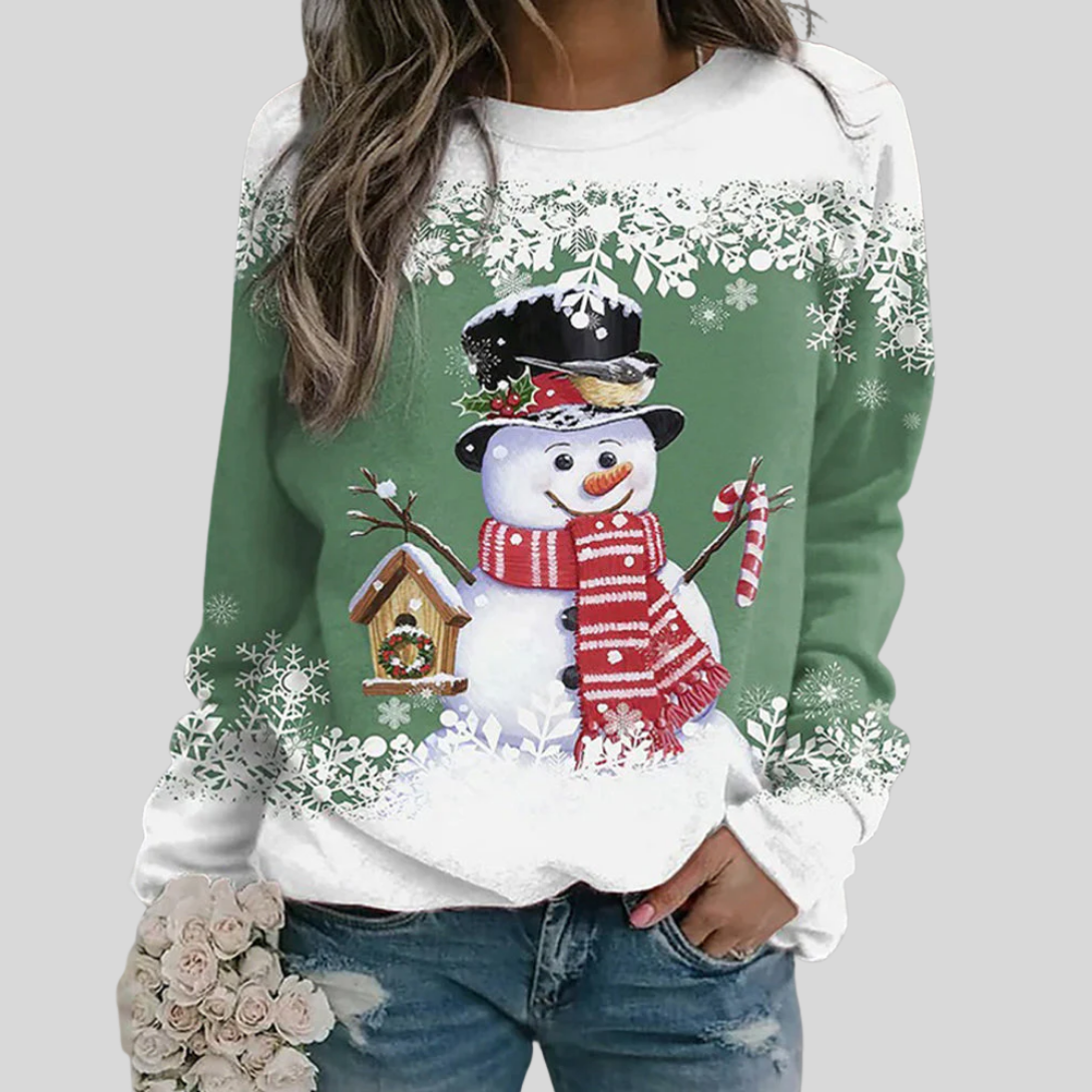 Women's Snowman Christmas Sweatshirt
