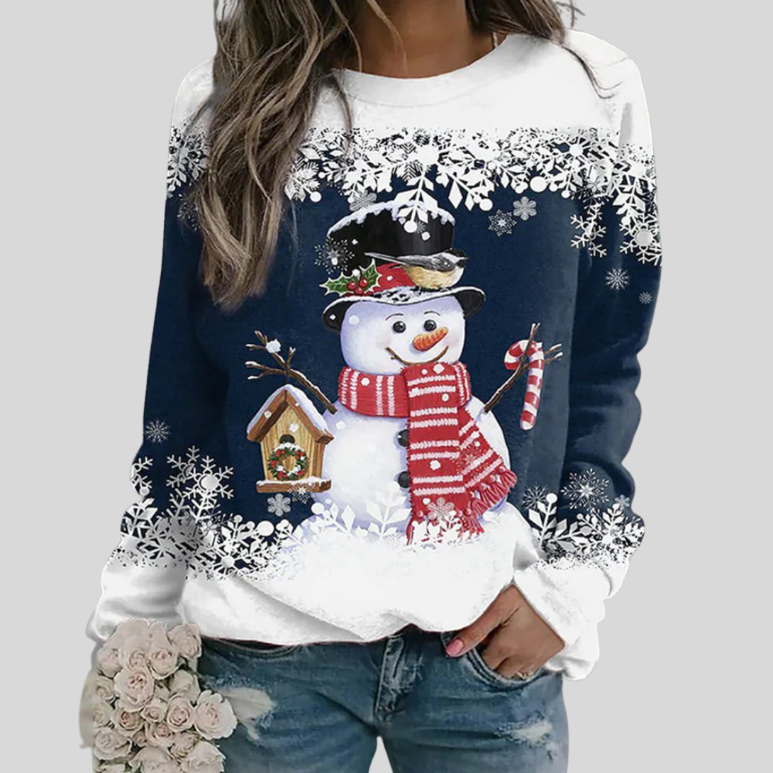 Women's Snowman Christmas Sweatshirt
