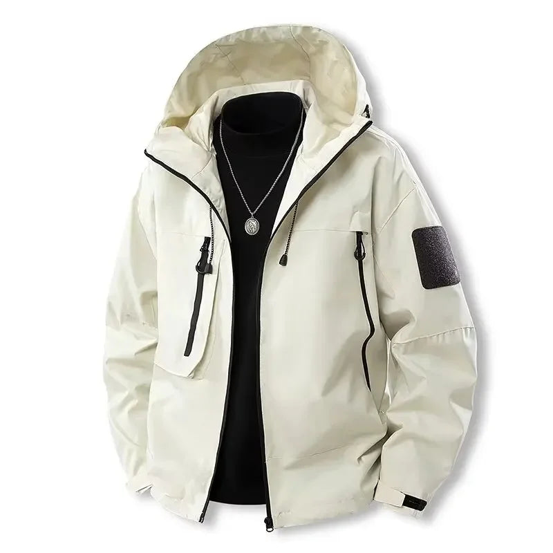 Women's Water-Resistant Hooded Softshell Zip-Front Jacket